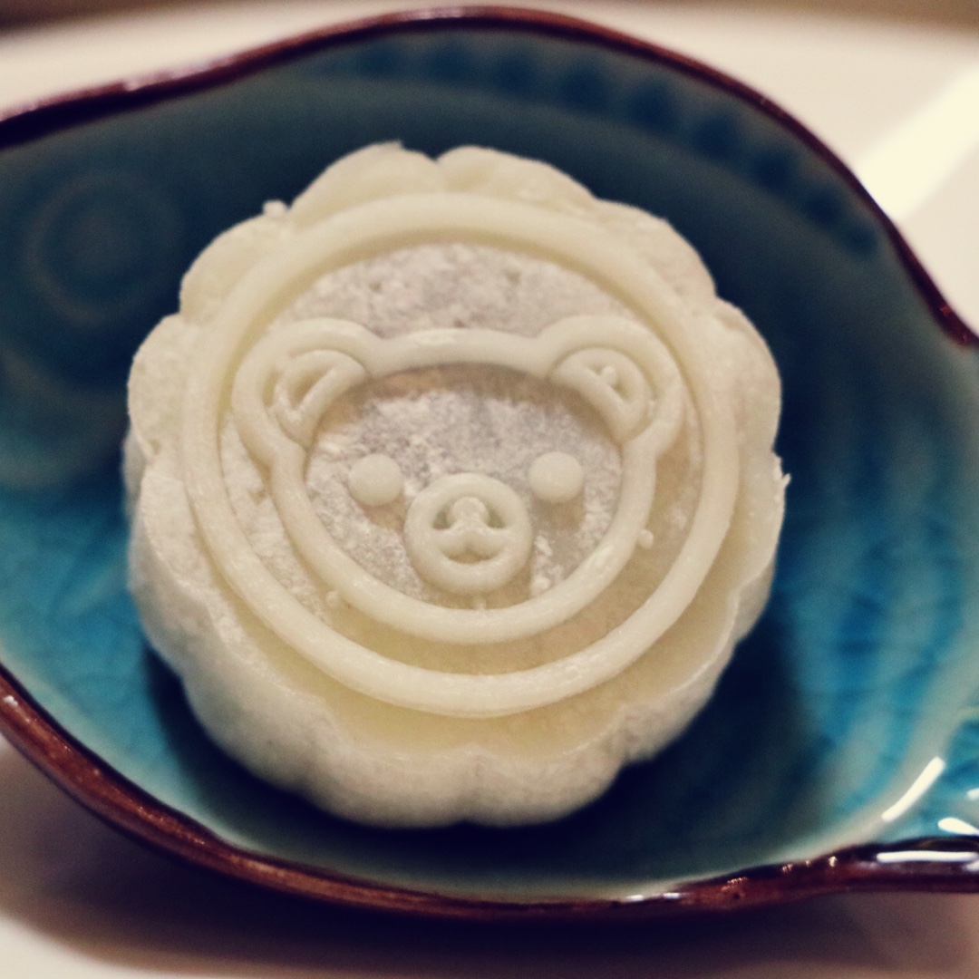 冰皮豆沙月饼