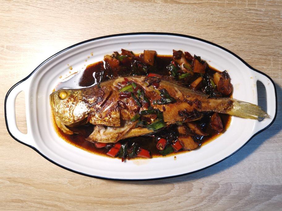 闽南酱油水黄花鱼