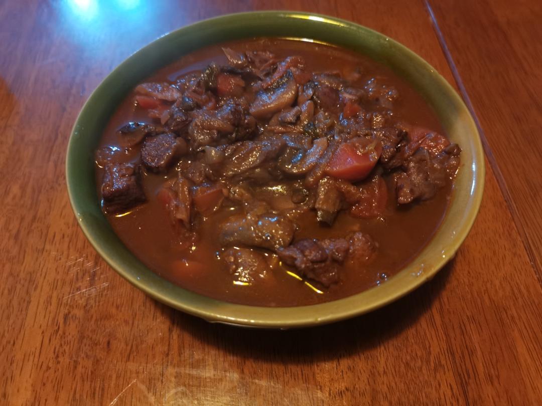 番茄红酒炖牛肉