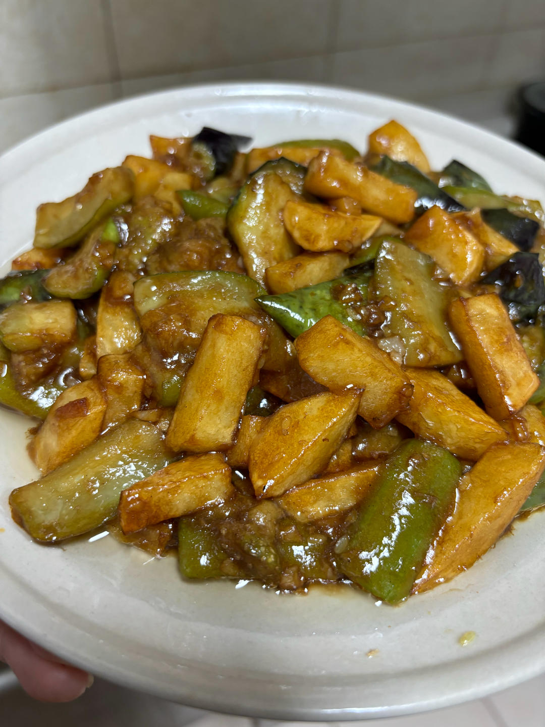 超级下饭的地三鲜