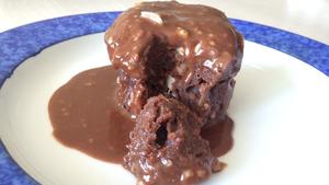 微波炉流浆巧克力杯子蛋糕 Chocolate Mug Cake的做法 步骤5