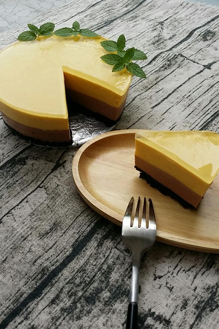 巧克力芒果慕斯