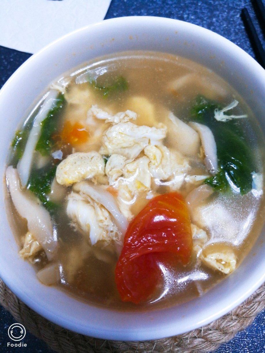 番茄杏鲍菇养生汤