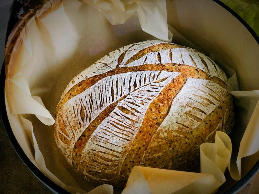 传统天然酵种欧包