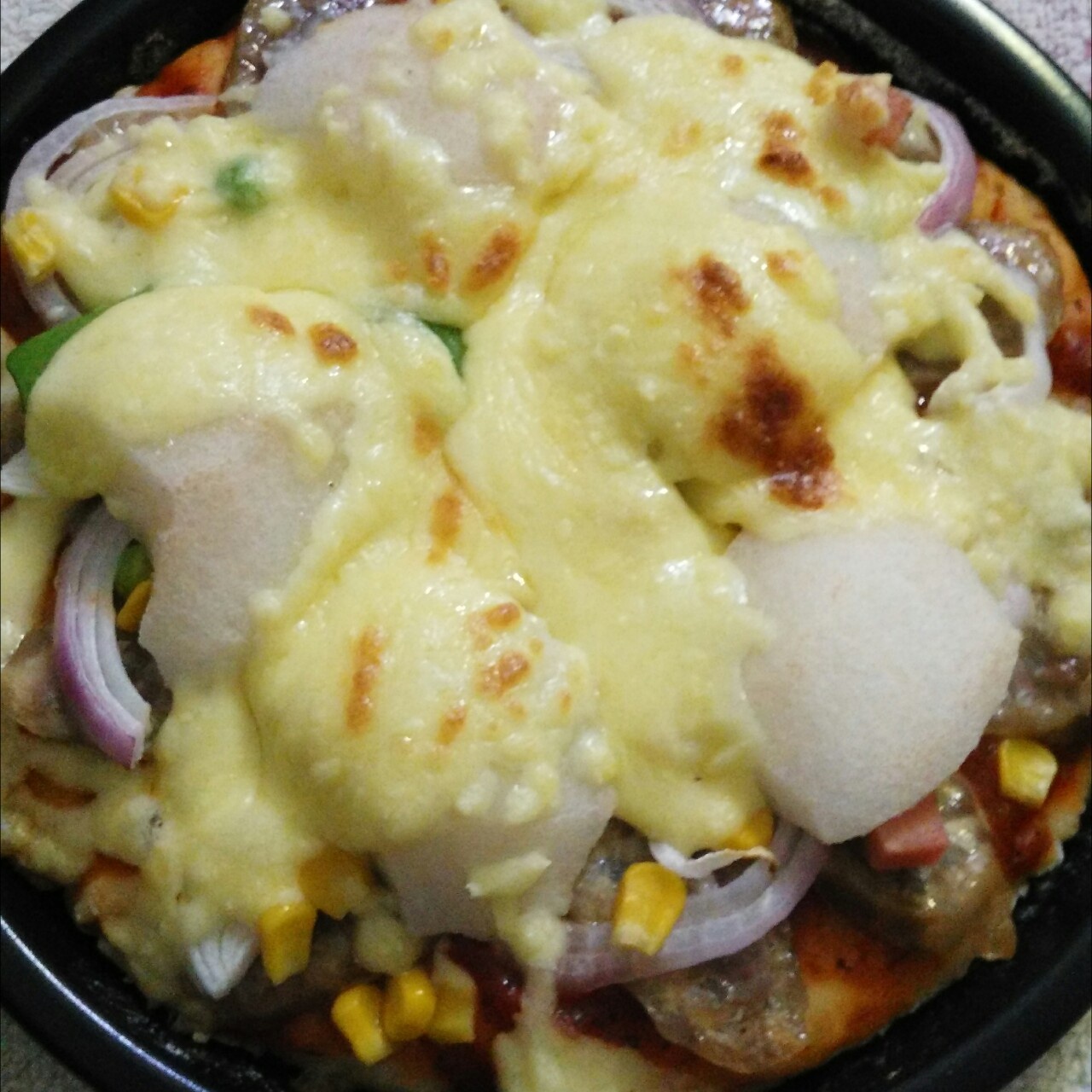 不用酵母的披萨底 No Yeast Pizza Dough