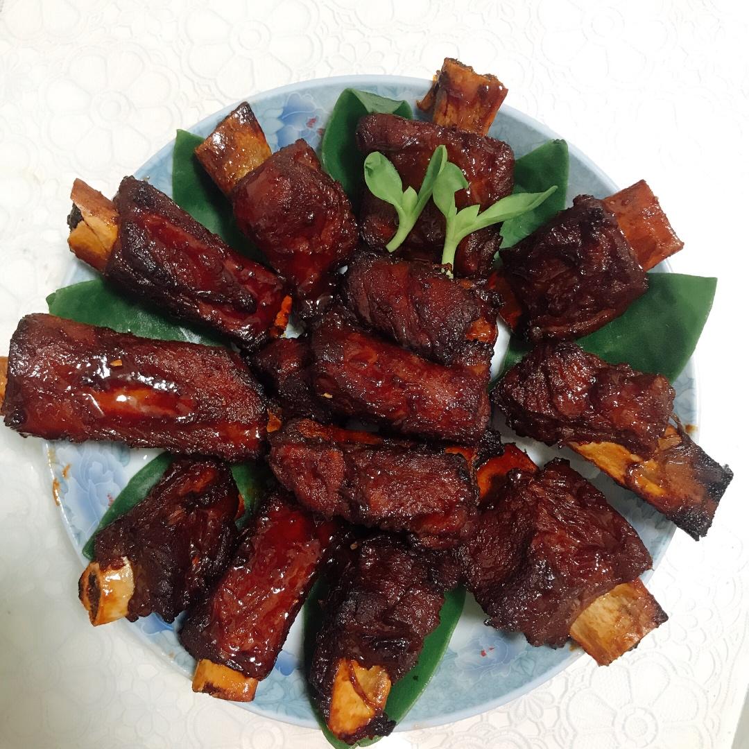 蜜汁烤肋排