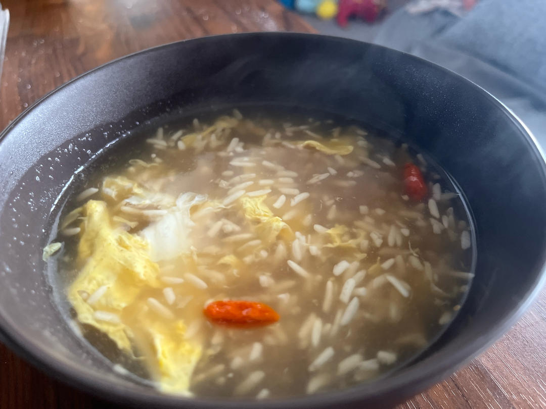 桂花酒酿圆子，自己做的圆子才好吃