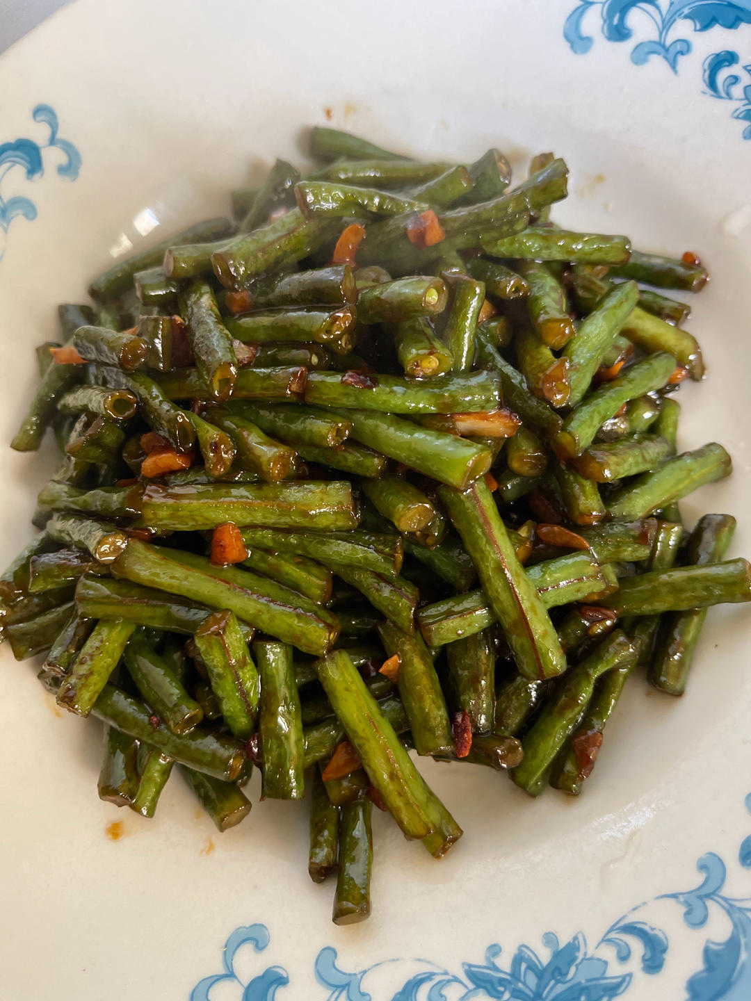 清炒豇豆角