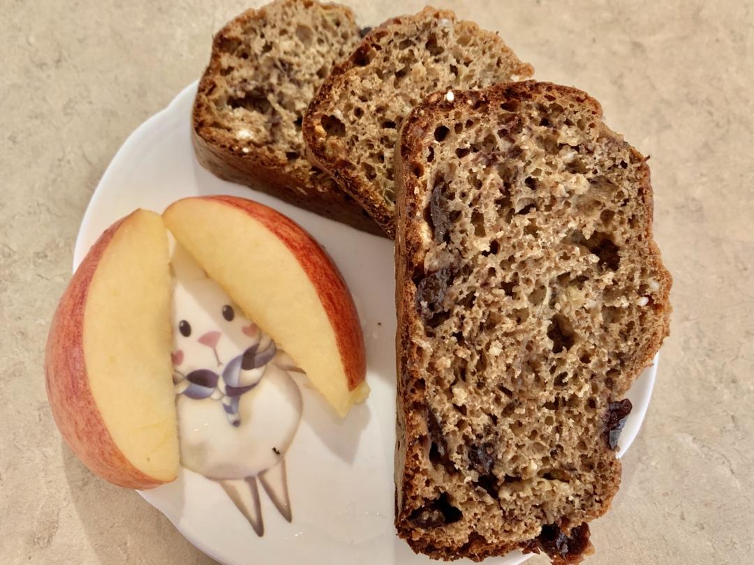 樱桃燕麦快手面包丨健康·三餐