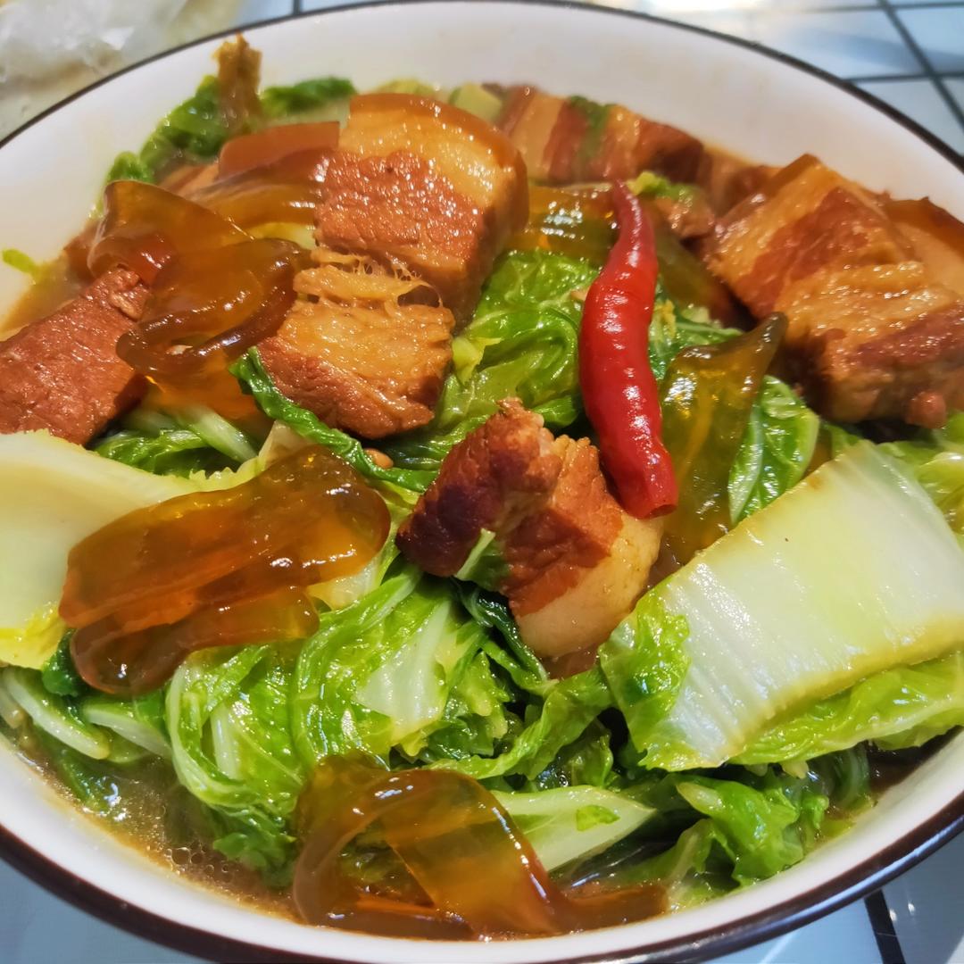 白菜炖粉条