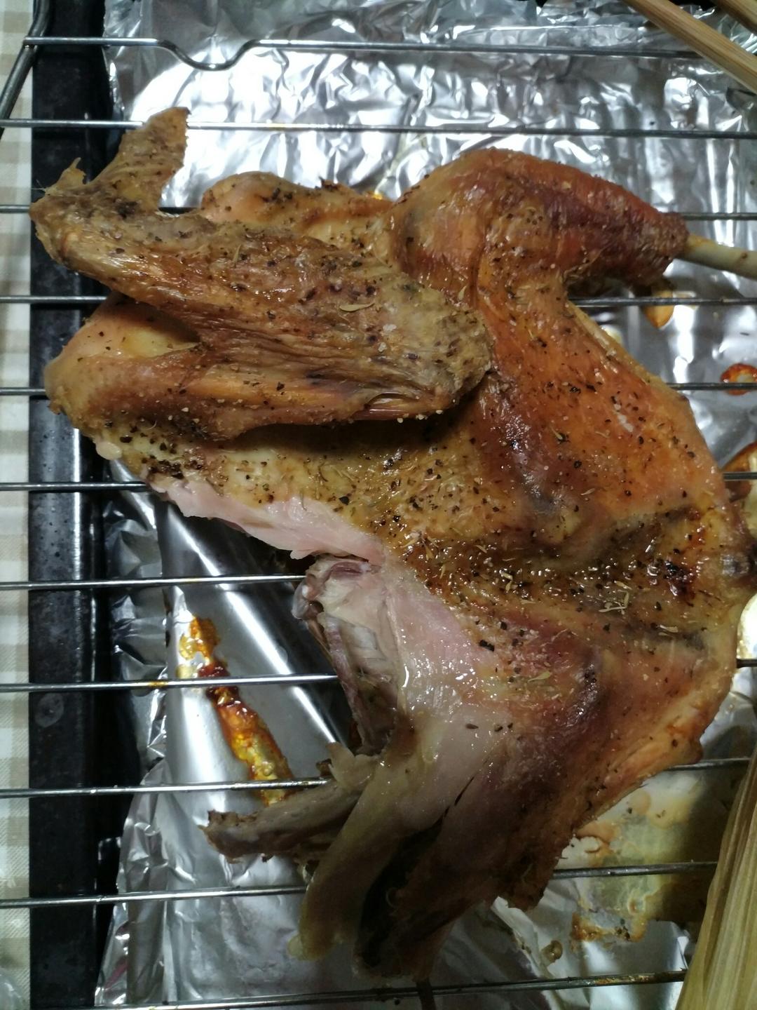 脆皮烤鸡