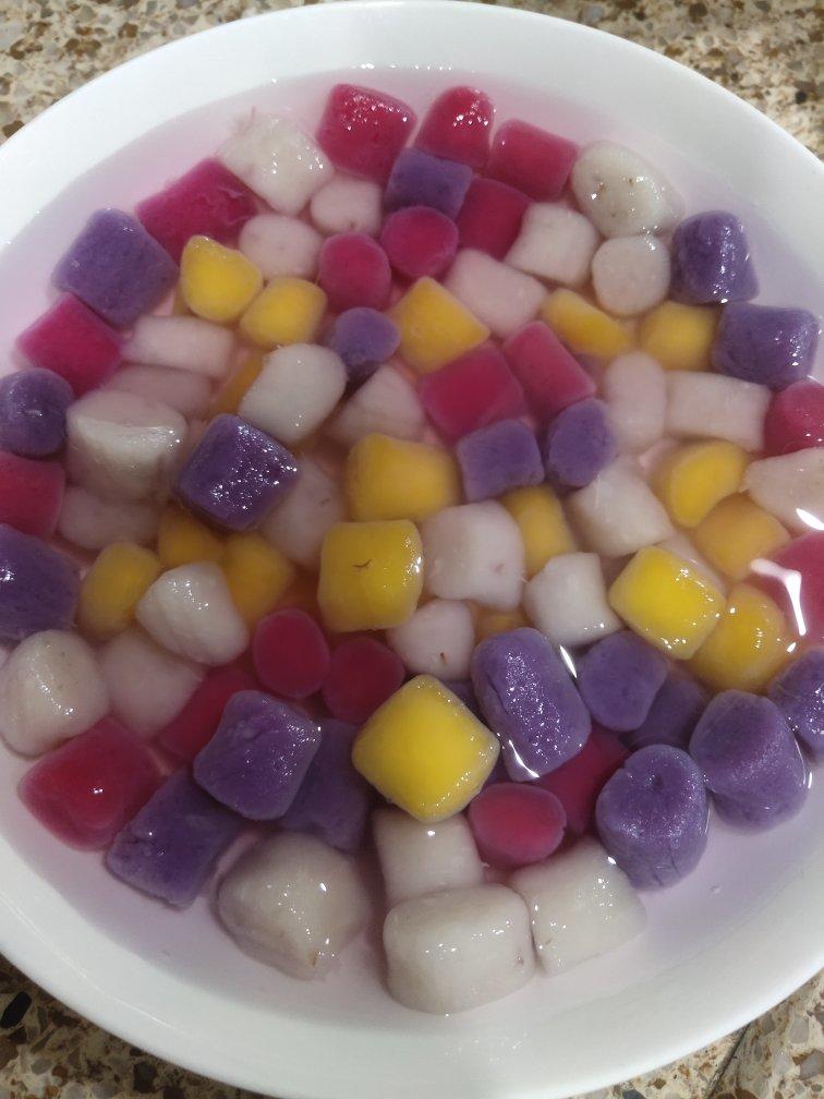 简单自制🍵Q弹芋圆