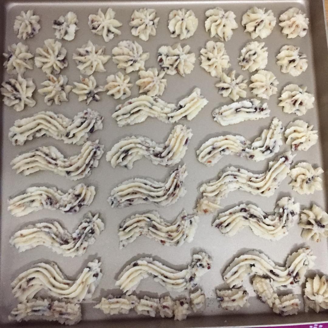 【酥松轻盈口感】柠香波纹曲奇