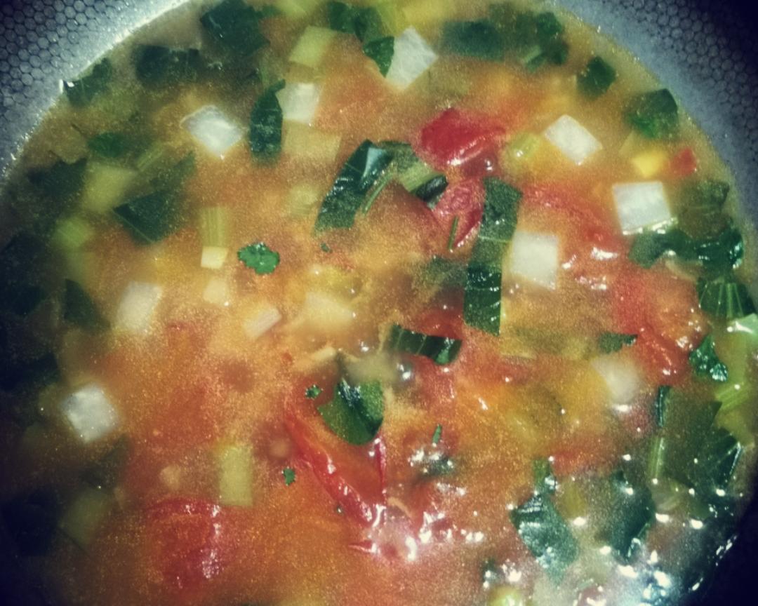 适合厨房小白，低脂低卡、营养又美味的西红柿蔬菜汤