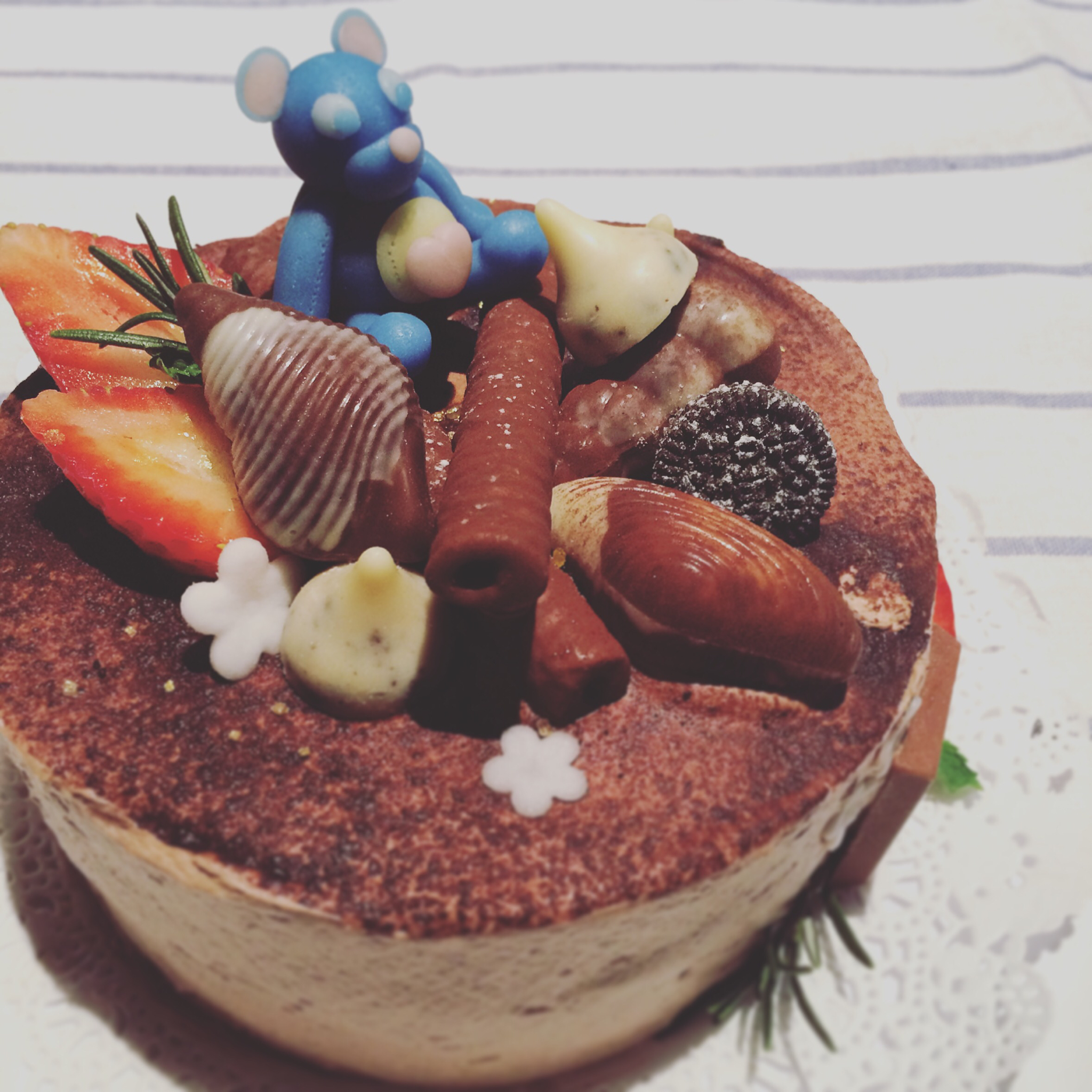 PH打发巧克力奶油