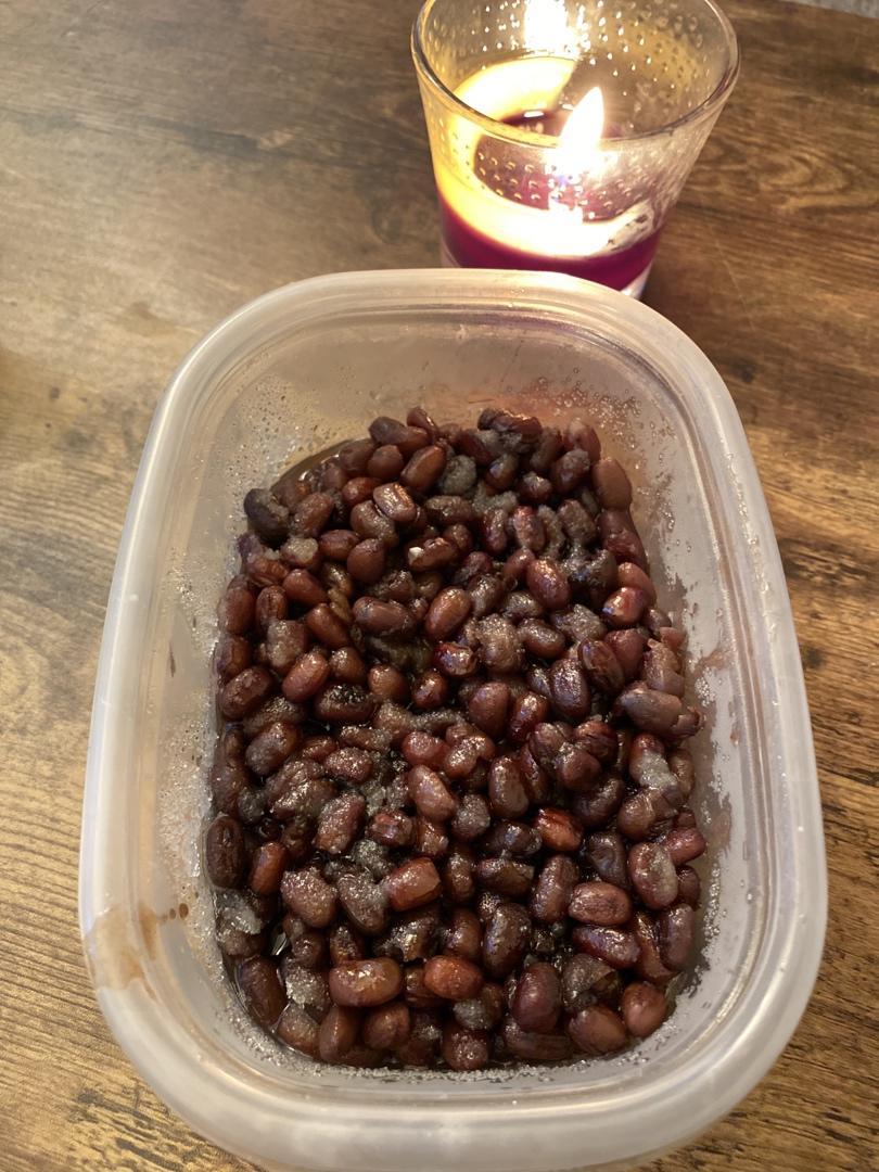 自制蜜红豆