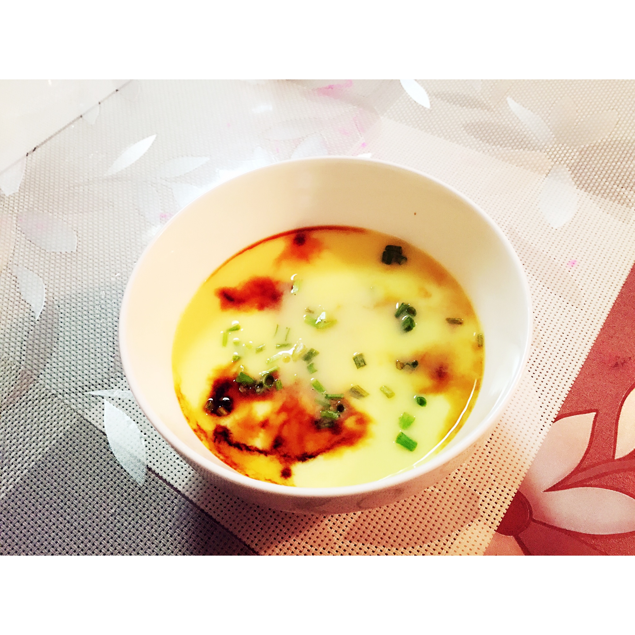 蒸蛋羹 Steamed Egg Pudding