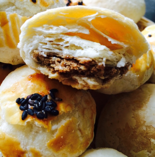 红豆酥，红豆饼，苏式月饼