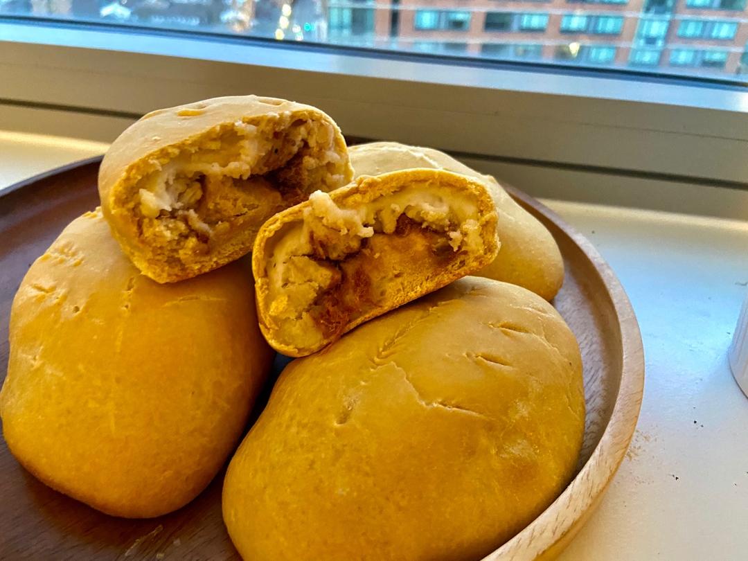 麻薯夹心可可（抹茶）软欧