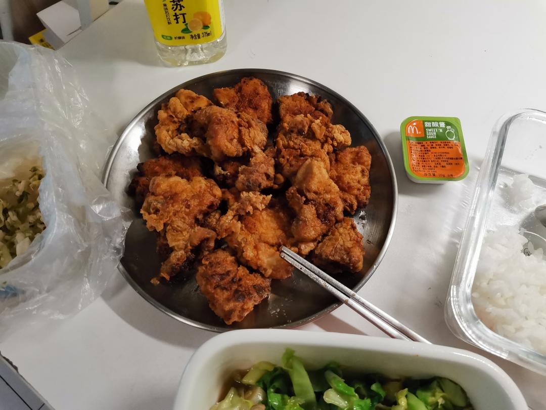 家庭版劲脆炸鸡块，无需炸鸡粉