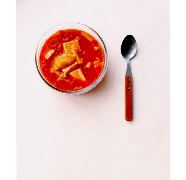 番茄龙利鱼豆腐汤