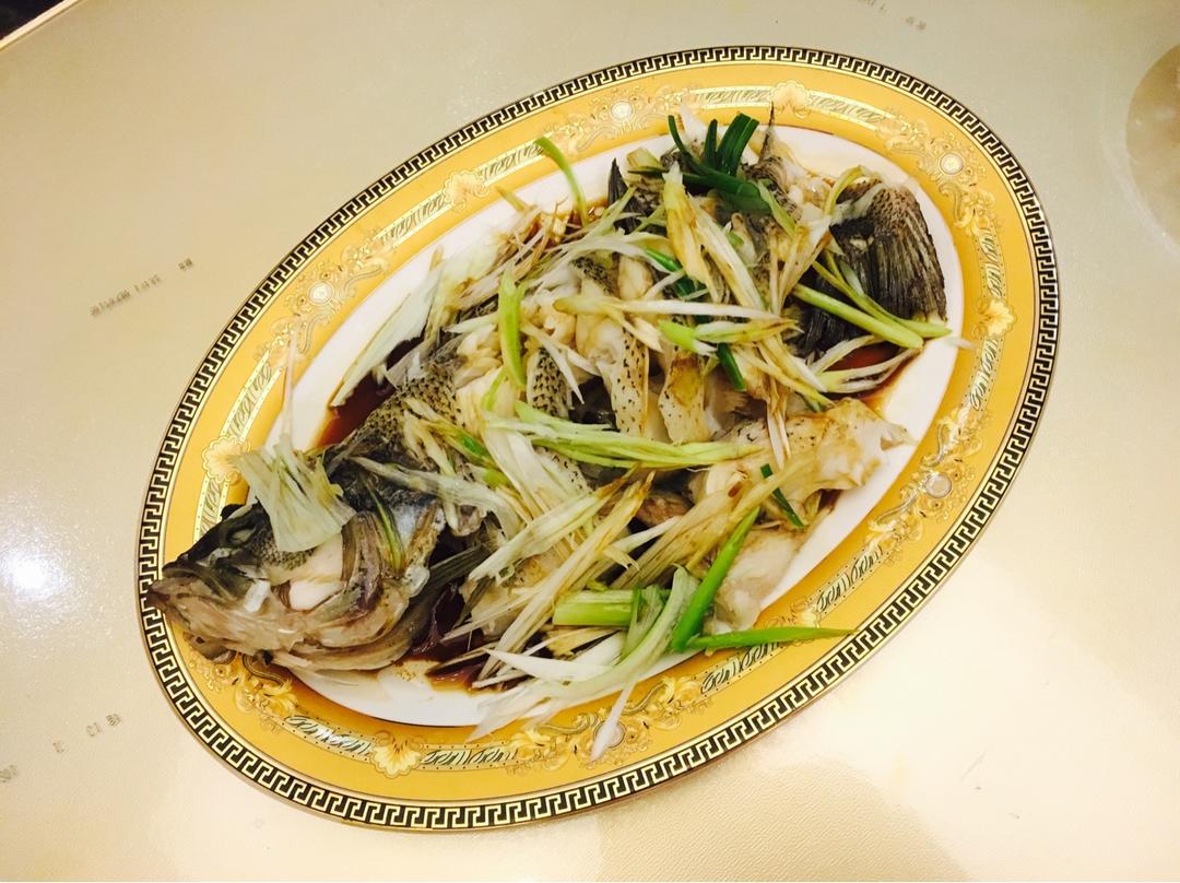 超入味清蒸鱼～清蒸鲈鱼桂花鱼（家常独创）