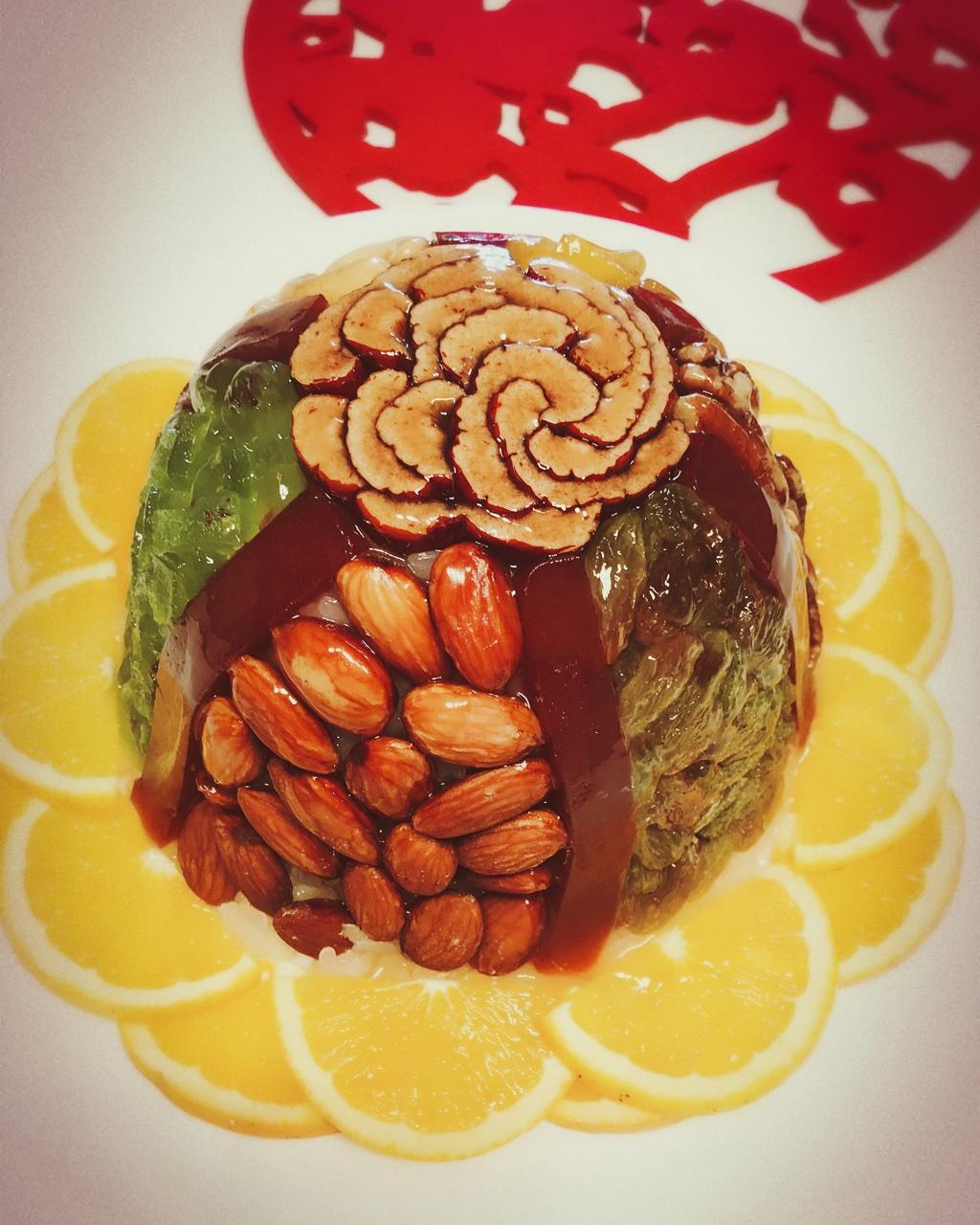 旖旎烛光做的蜜汁八宝饭