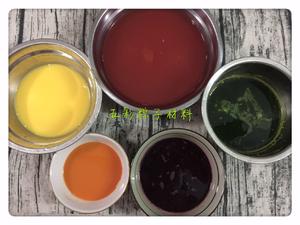 传承端午彩色粽子的做法 步骤2