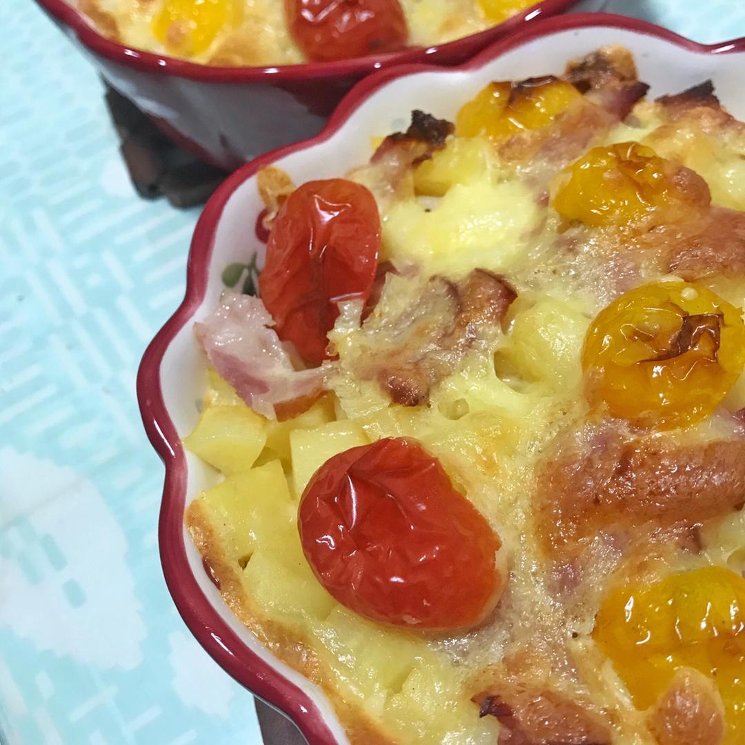 番茄培根焗饭