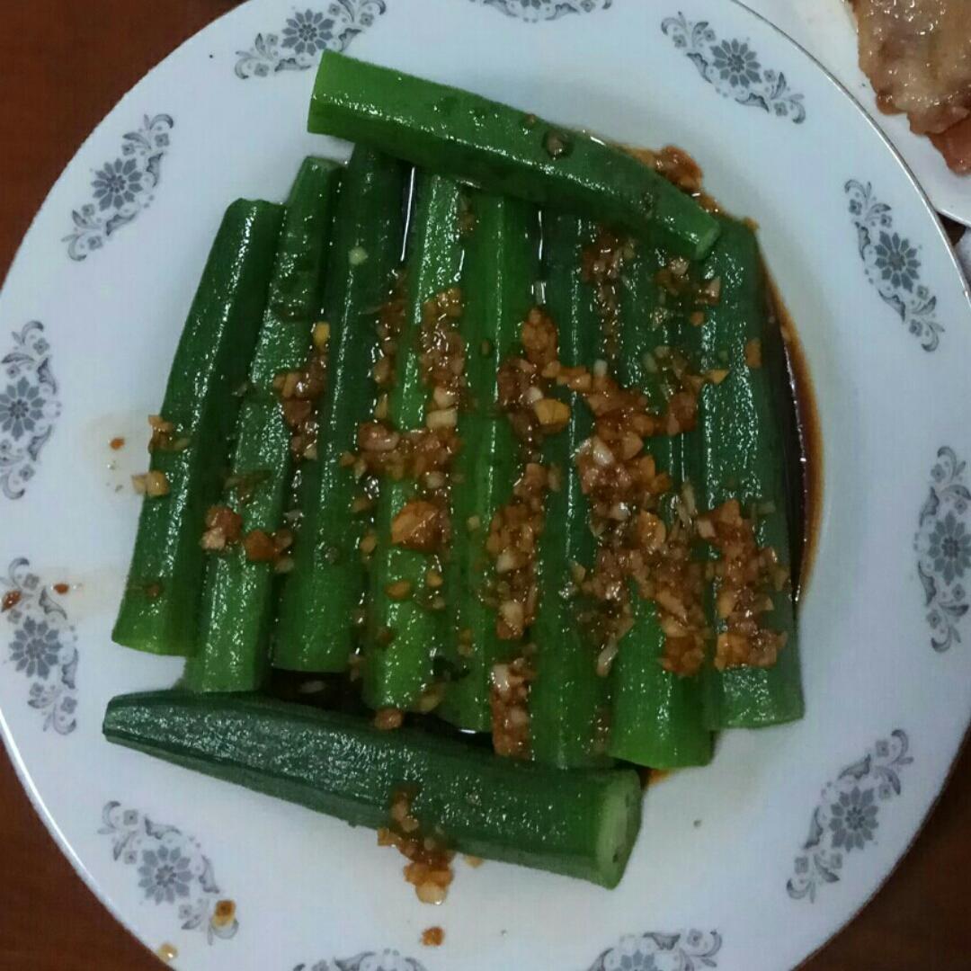 蒜蓉秋葵