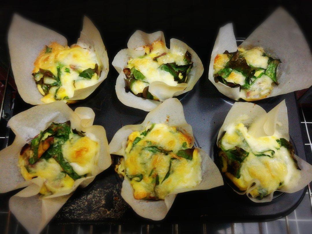 早餐鸡蛋杯cupcake Frittata