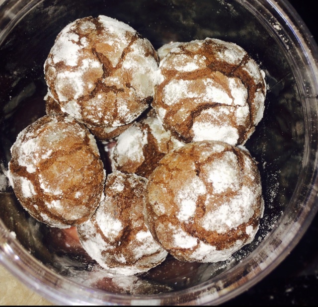 巧克力裂纹曲奇