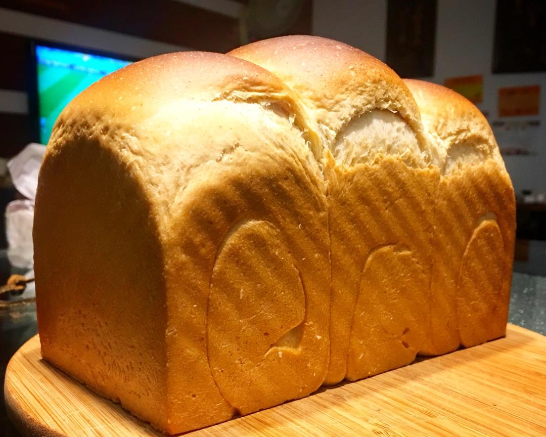 快手皇冠吐司（一次发酵）