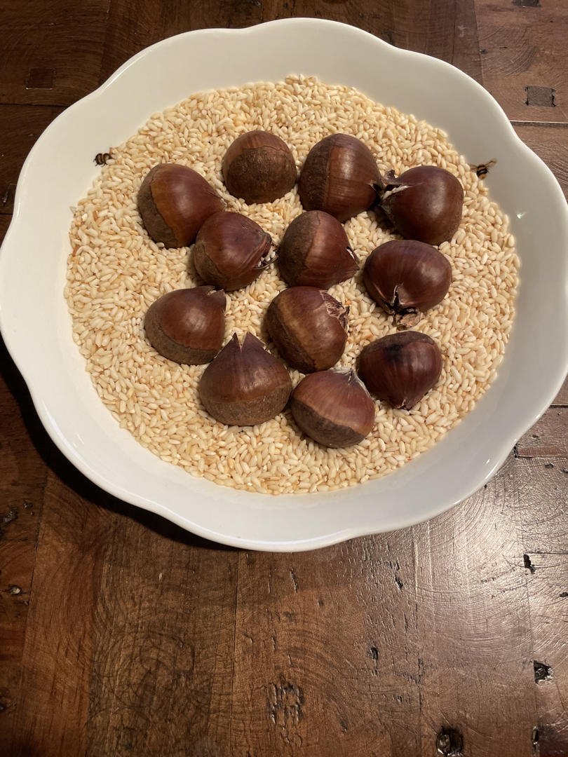 大米炒板栗
