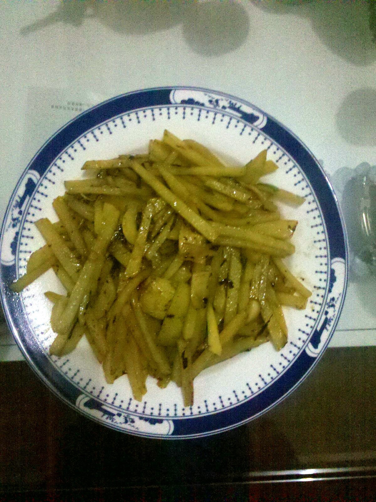 醋溜土豆丝