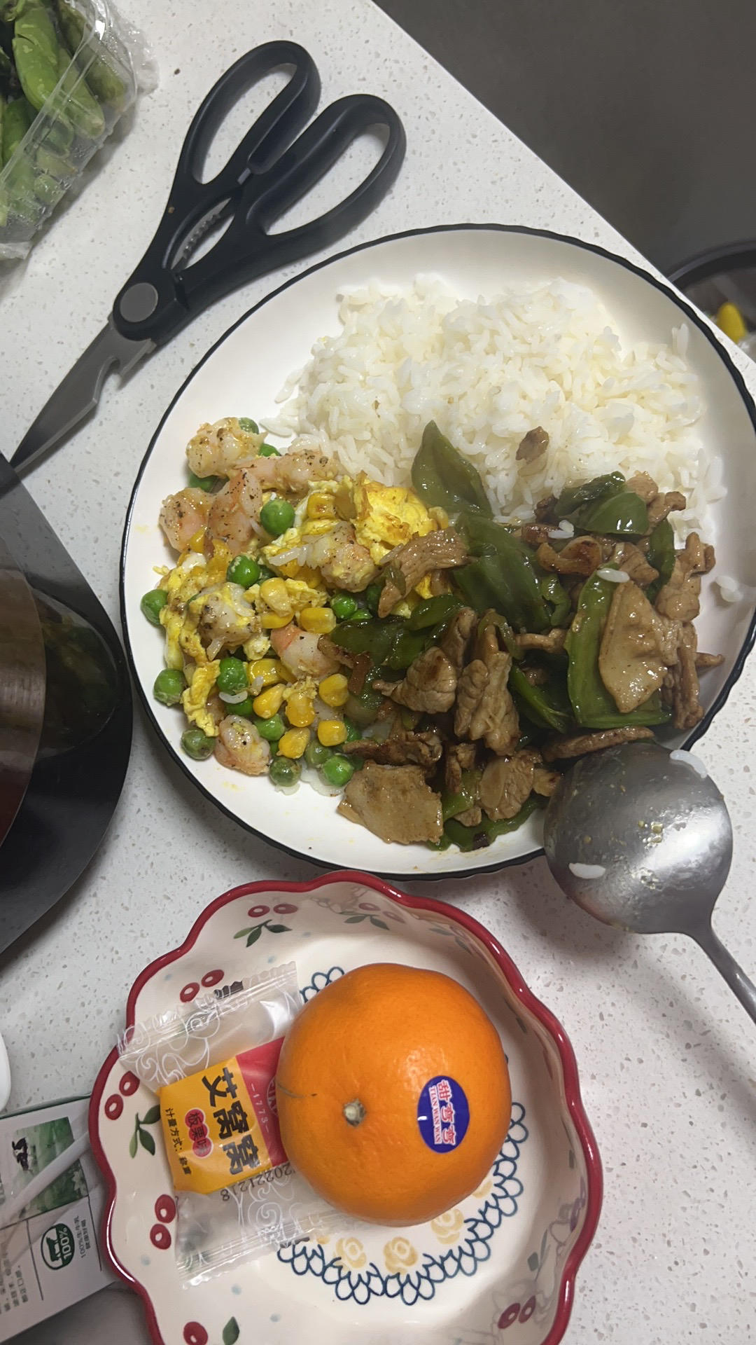 低脂豌豆虾仁滑蛋