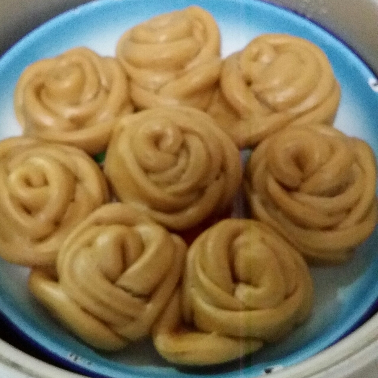 玫瑰花馒头