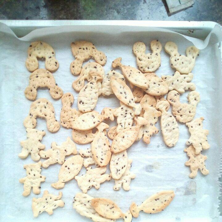 无糖芝麻苏打饼干