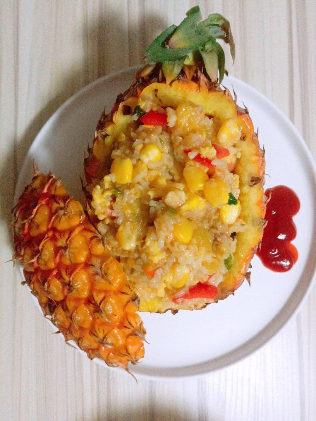 培根菠萝饭