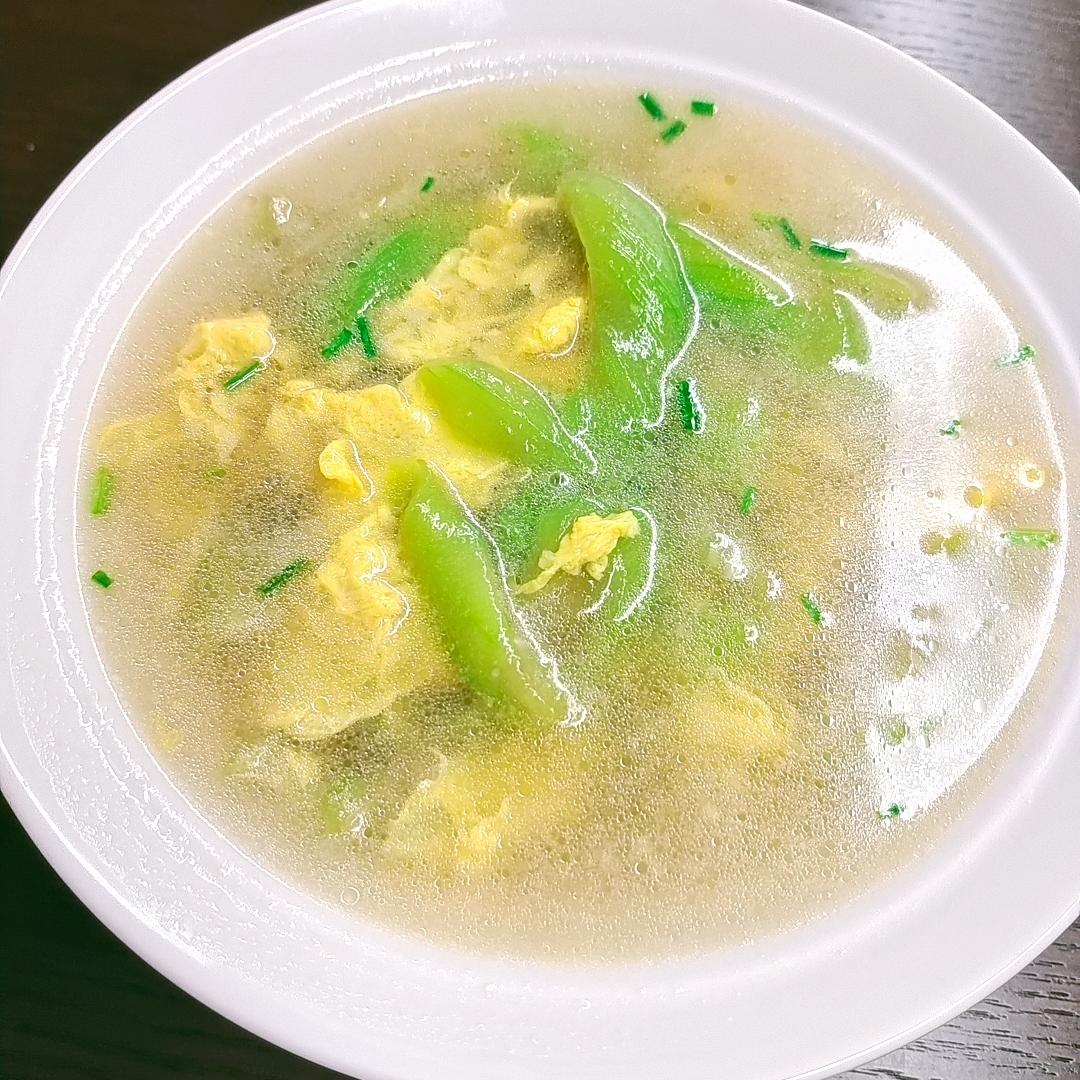 丝瓜鸡蛋汤