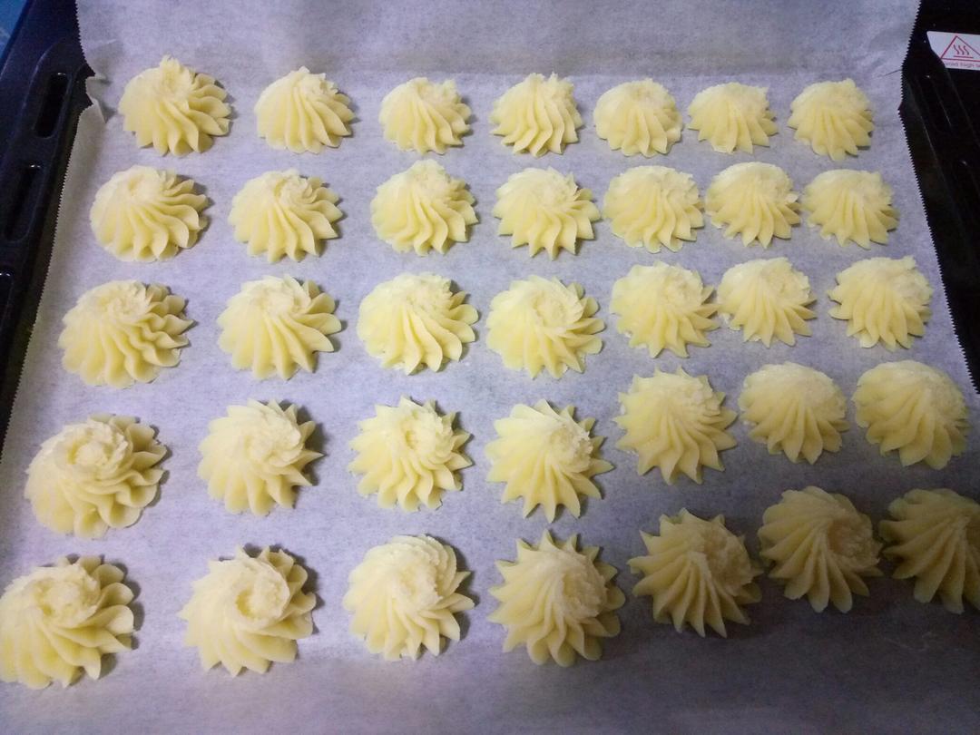 咖啡海盐奶油曲奇—消耗淡奶油