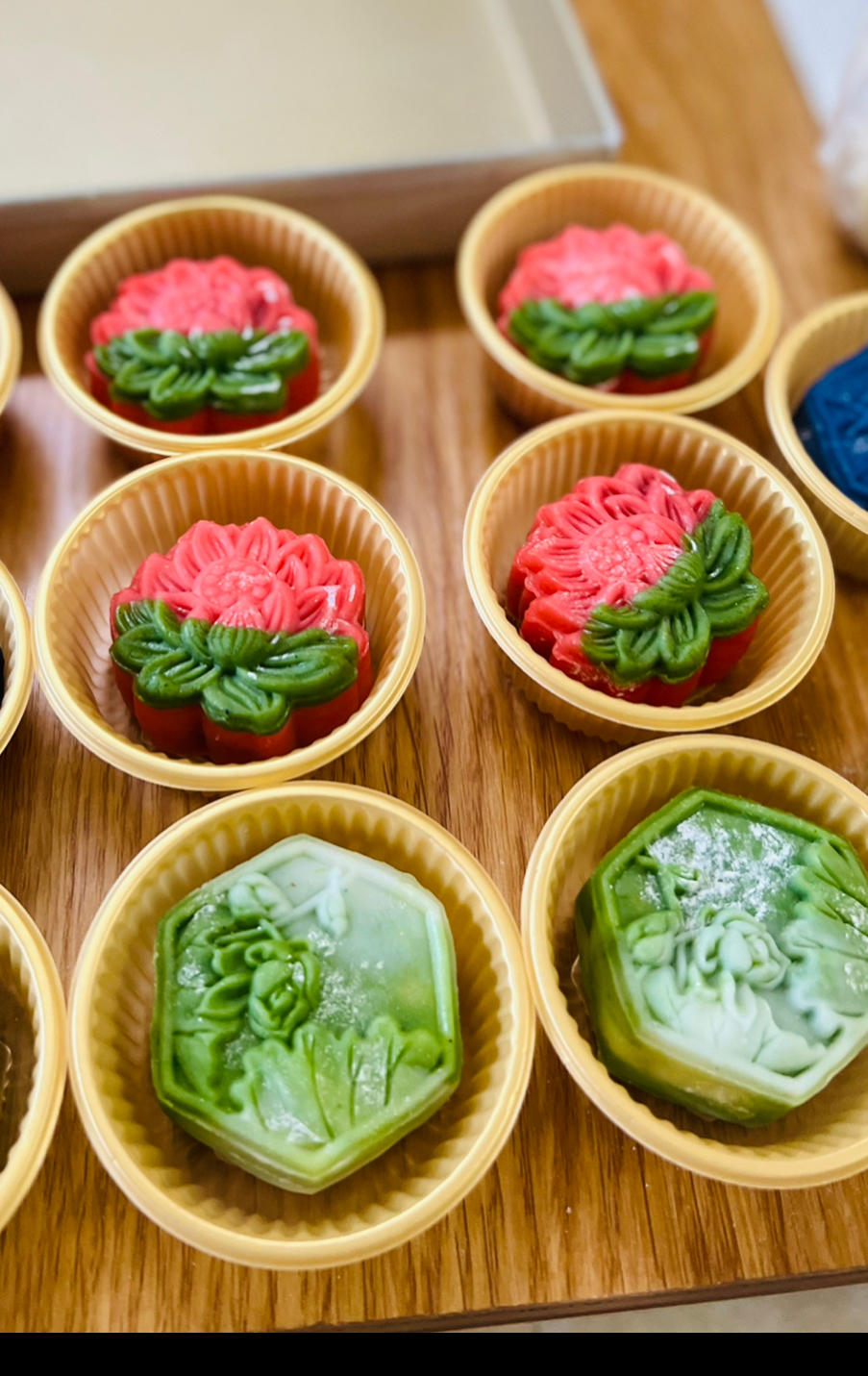 🥮高颜值｜冰皮月饼—6重口味，3天依然软糯Q弹｜快手简单美味｜无需烤箱