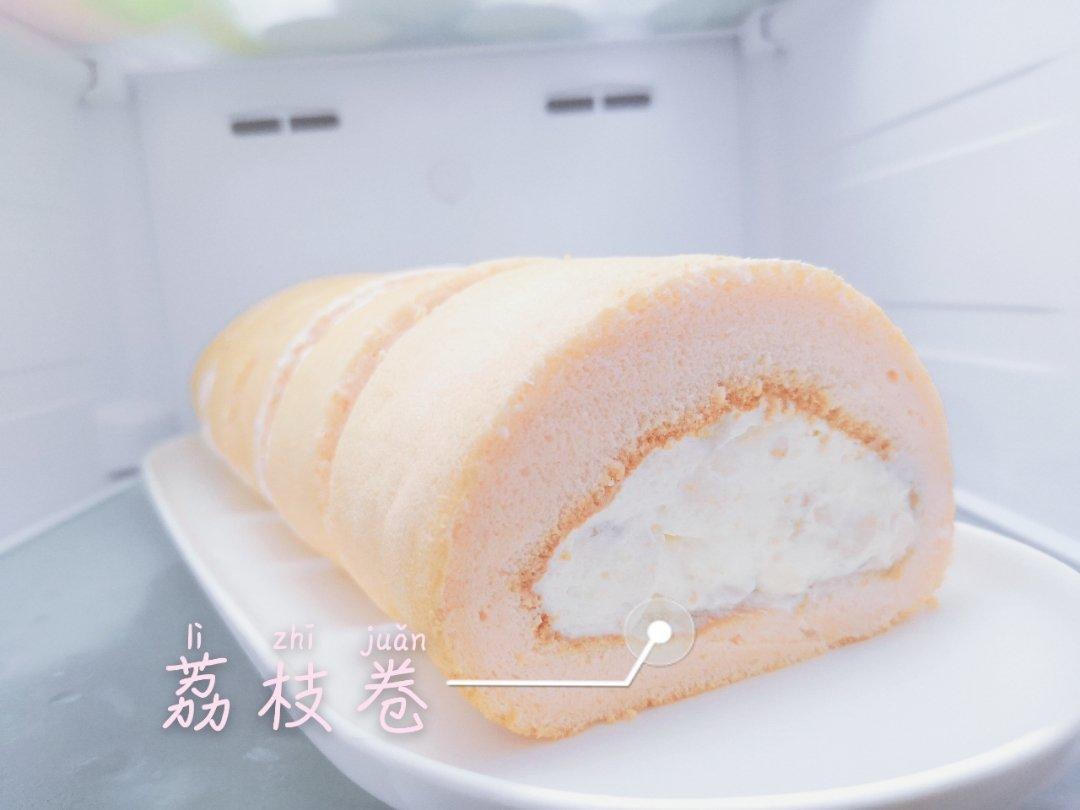 《Tinrry+》粉红荔枝蛋糕卷