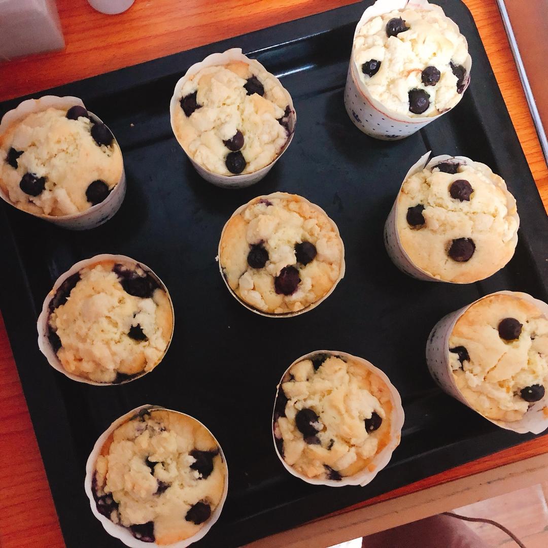 PH大师的金宝顶蓝莓马芬