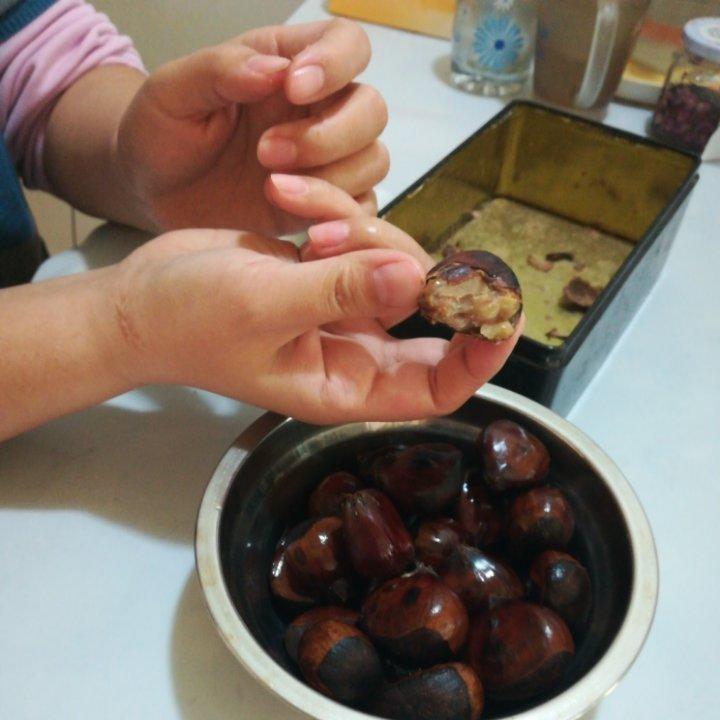 电饭煲版糖炒栗子