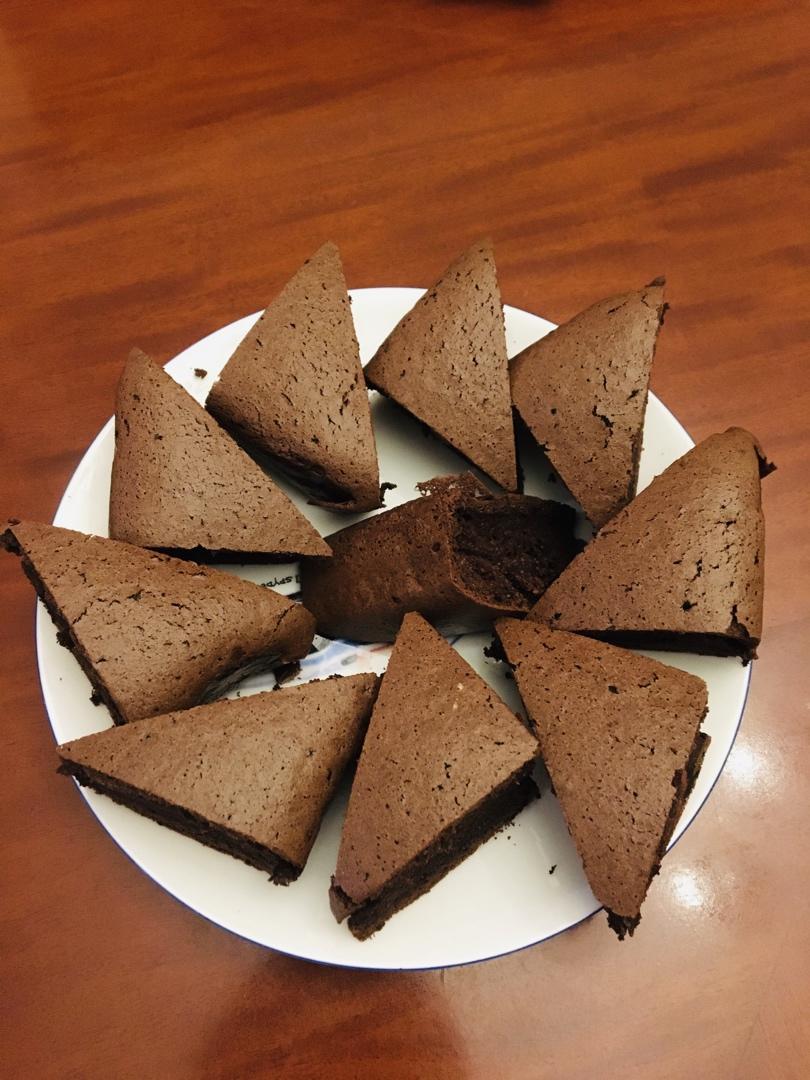 可可戚风蛋糕～8寸～百分百成功