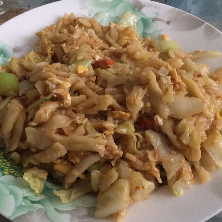 炒刀削面