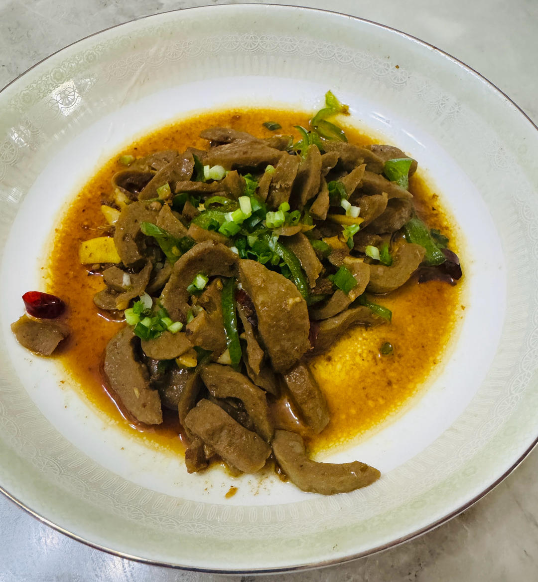 今日菜谱：香炒牛肉丸
