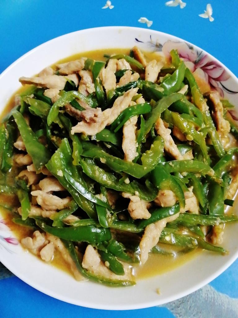 【青椒炒肉丝的做法步骤图,青椒炒肉丝怎么做好吃】li夫人_下厨房