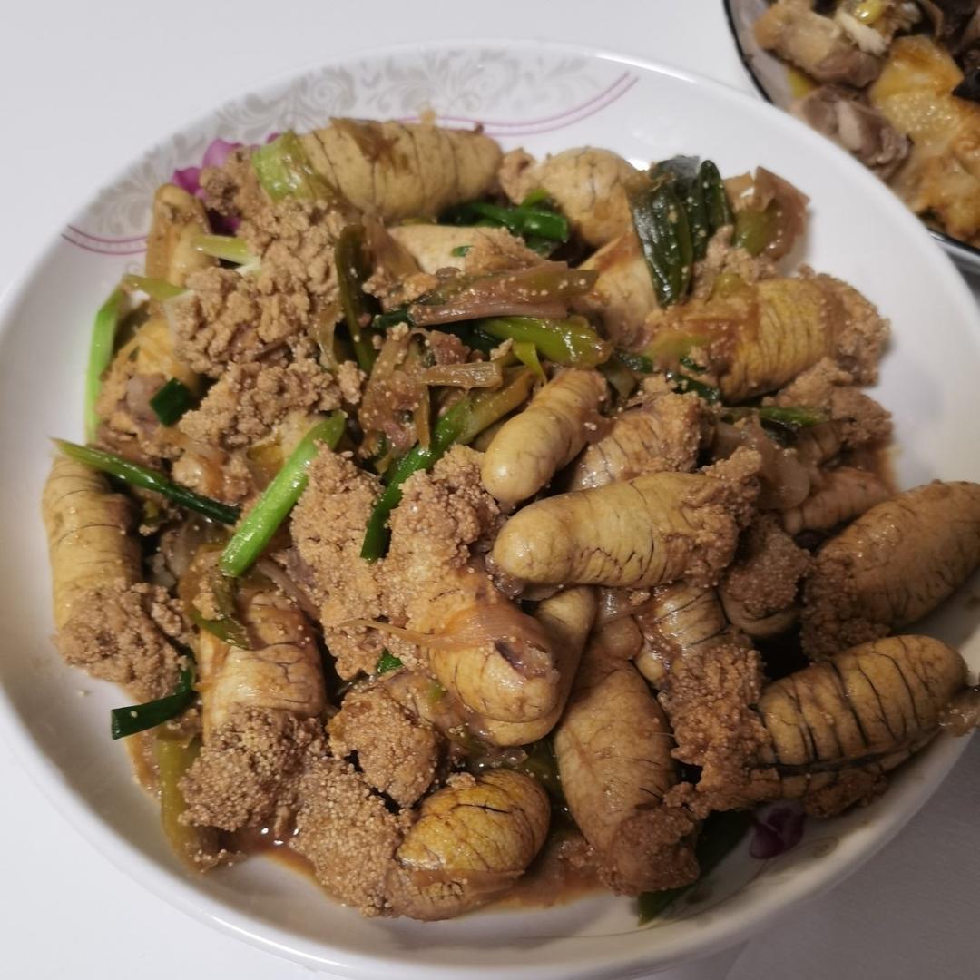 🔥🐟无敌下饭的家常烧鱼籽（干锅鱼杂）🍚🥤